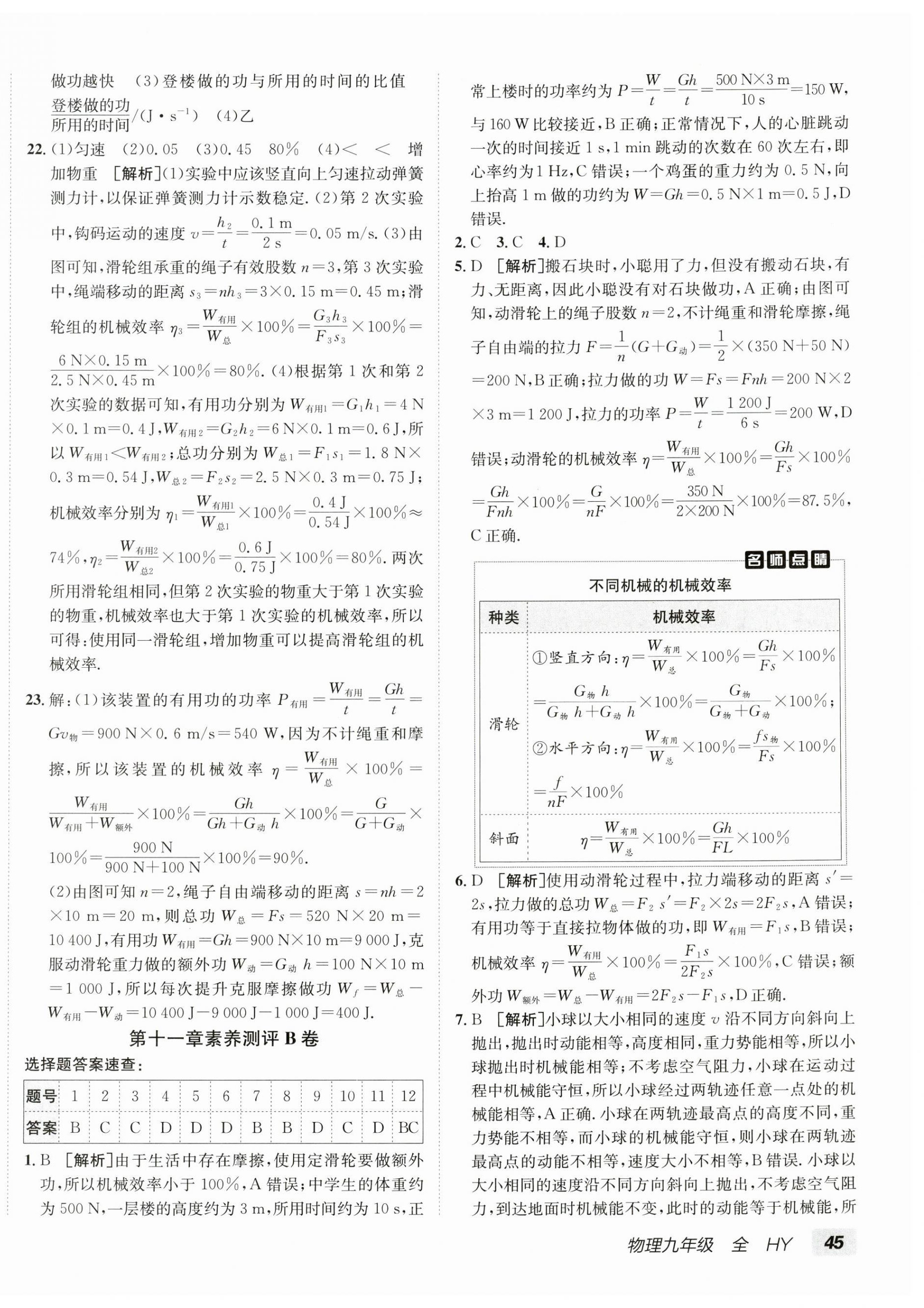 2025年海淀单元测试AB卷九年级物理全一册沪粤版&nbsp;第2页