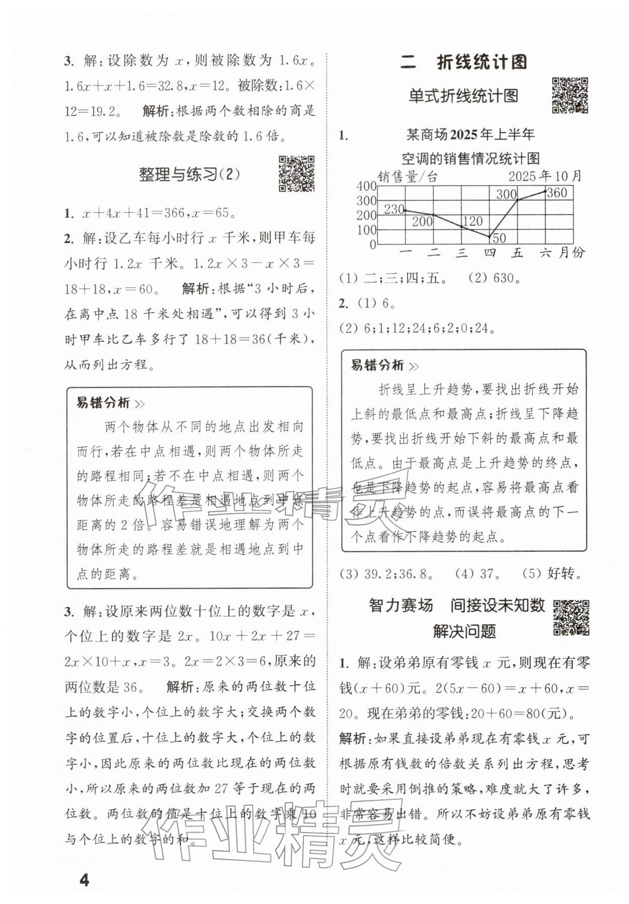 2026年通城学典提优能手五年级数学下册苏教版&nbsp;第4页