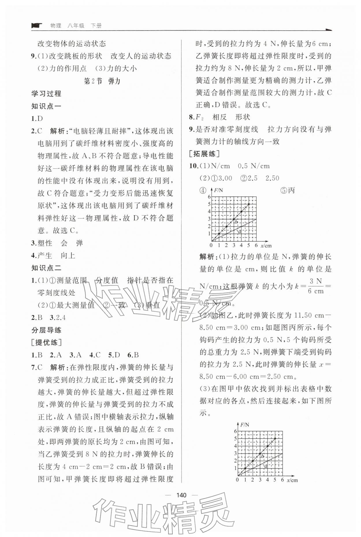 2026年新课程助学丛书八年级物理下册人教版&nbsp;第2页
