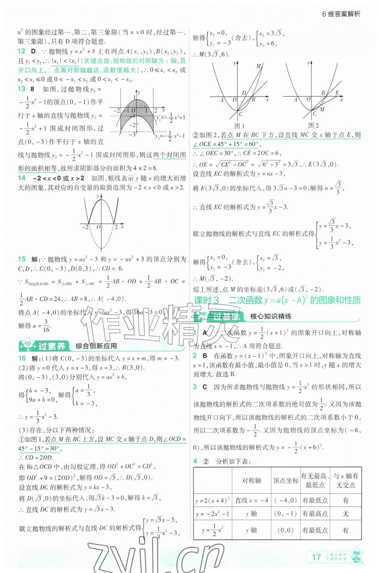 2026年一遍过九年级数学上册人教版&nbsp;第17页