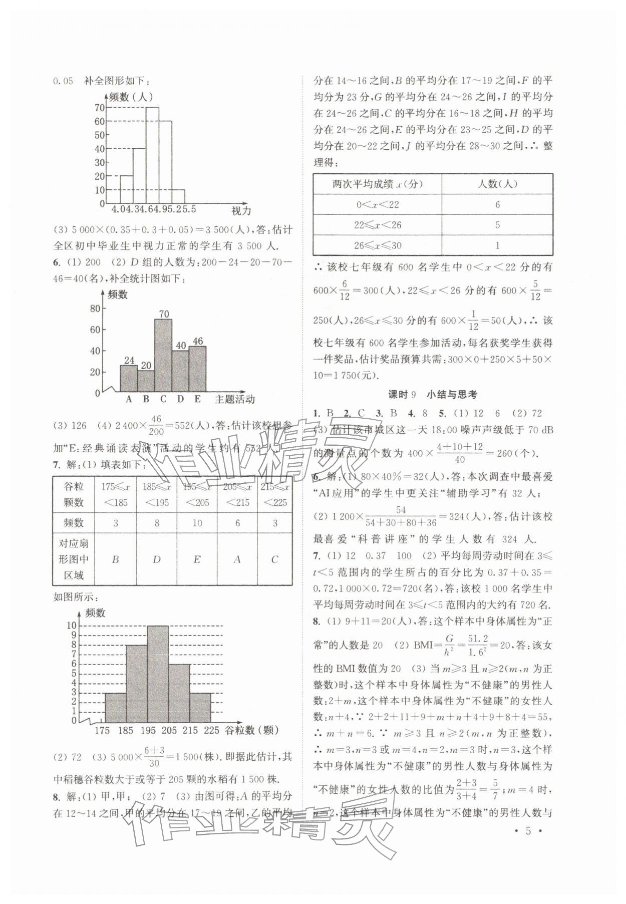 2026年高效精练八年级数学下册苏科版&nbsp;第5页