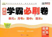 2024年黃岡學霸必刷卷七年級道德與法治下冊人教版