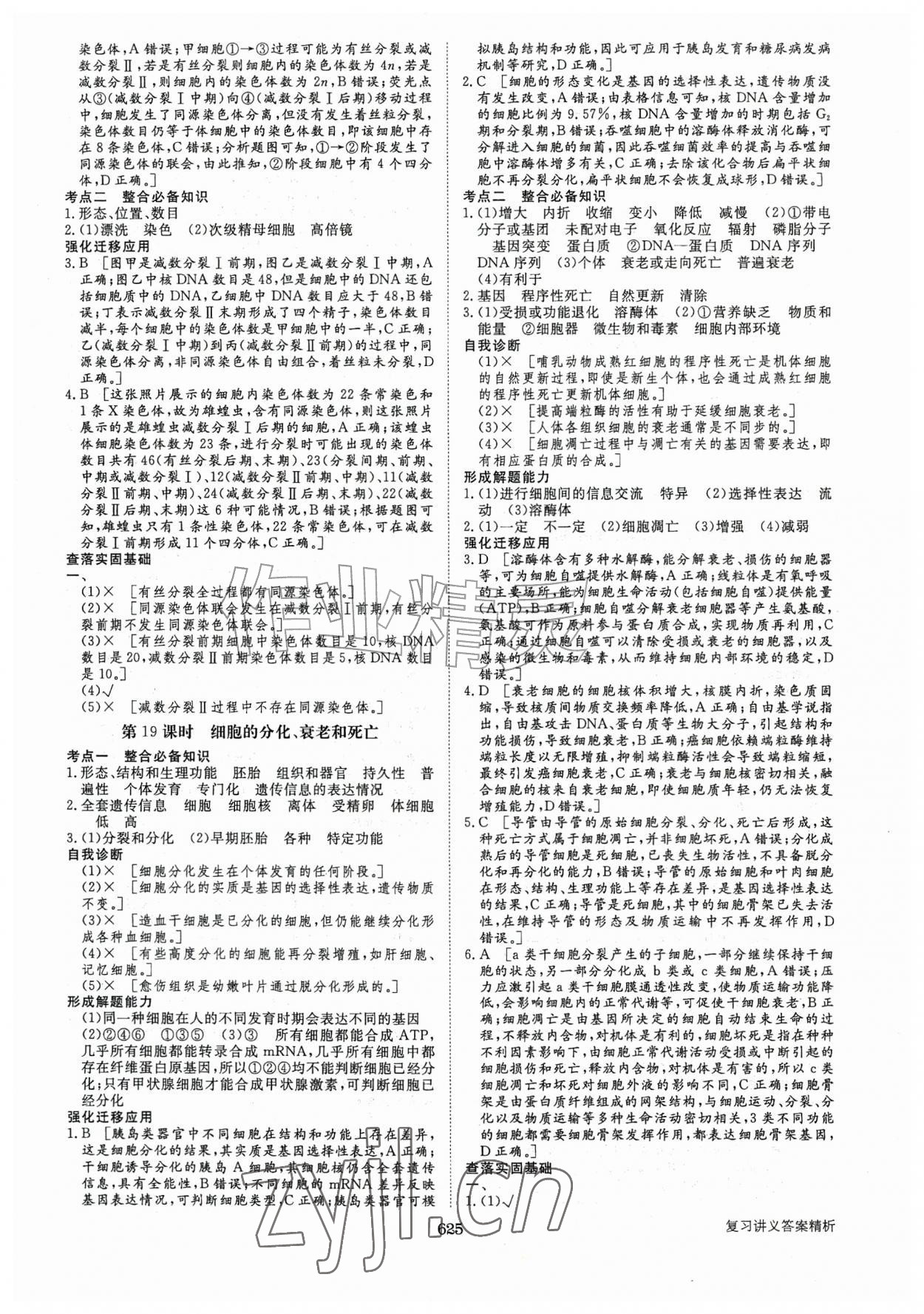 2026年步步高大一轮复习讲义高中生物人教版&nbsp;第17页