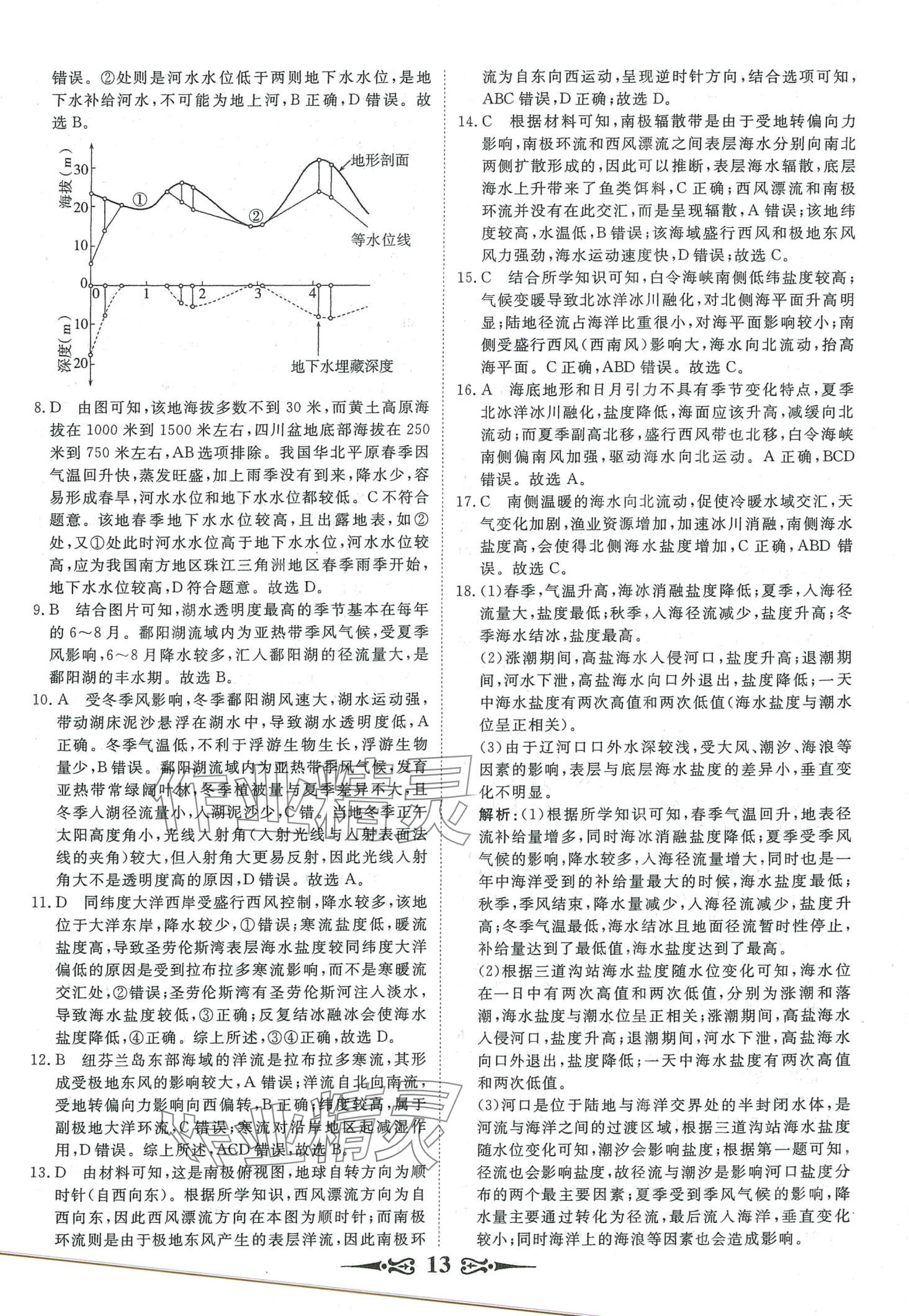 2024年168套优化重组高中地理&nbsp;第15页