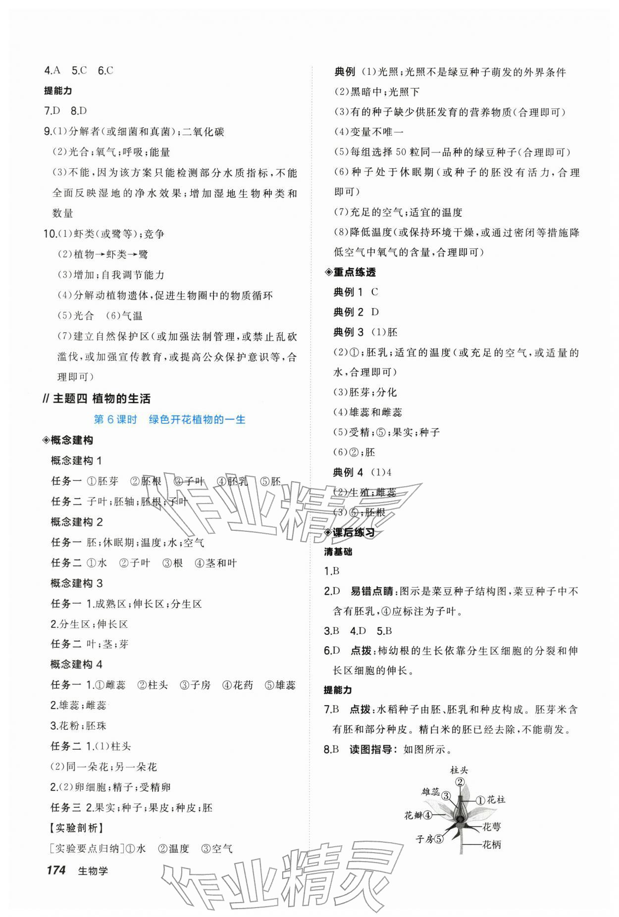 2026年初中毕业班系统总复习生物内蒙古专版&nbsp;第4页
