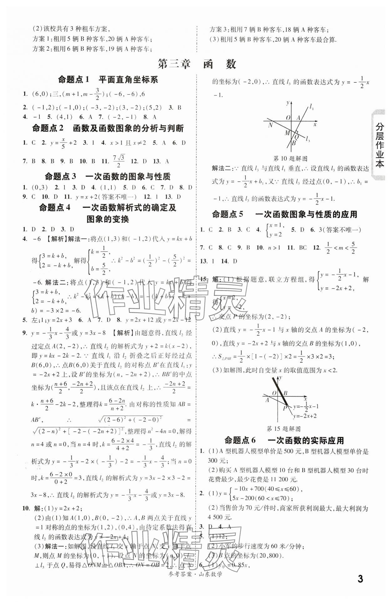 2024年一战成名新中考数学山东专版&nbsp;第3页