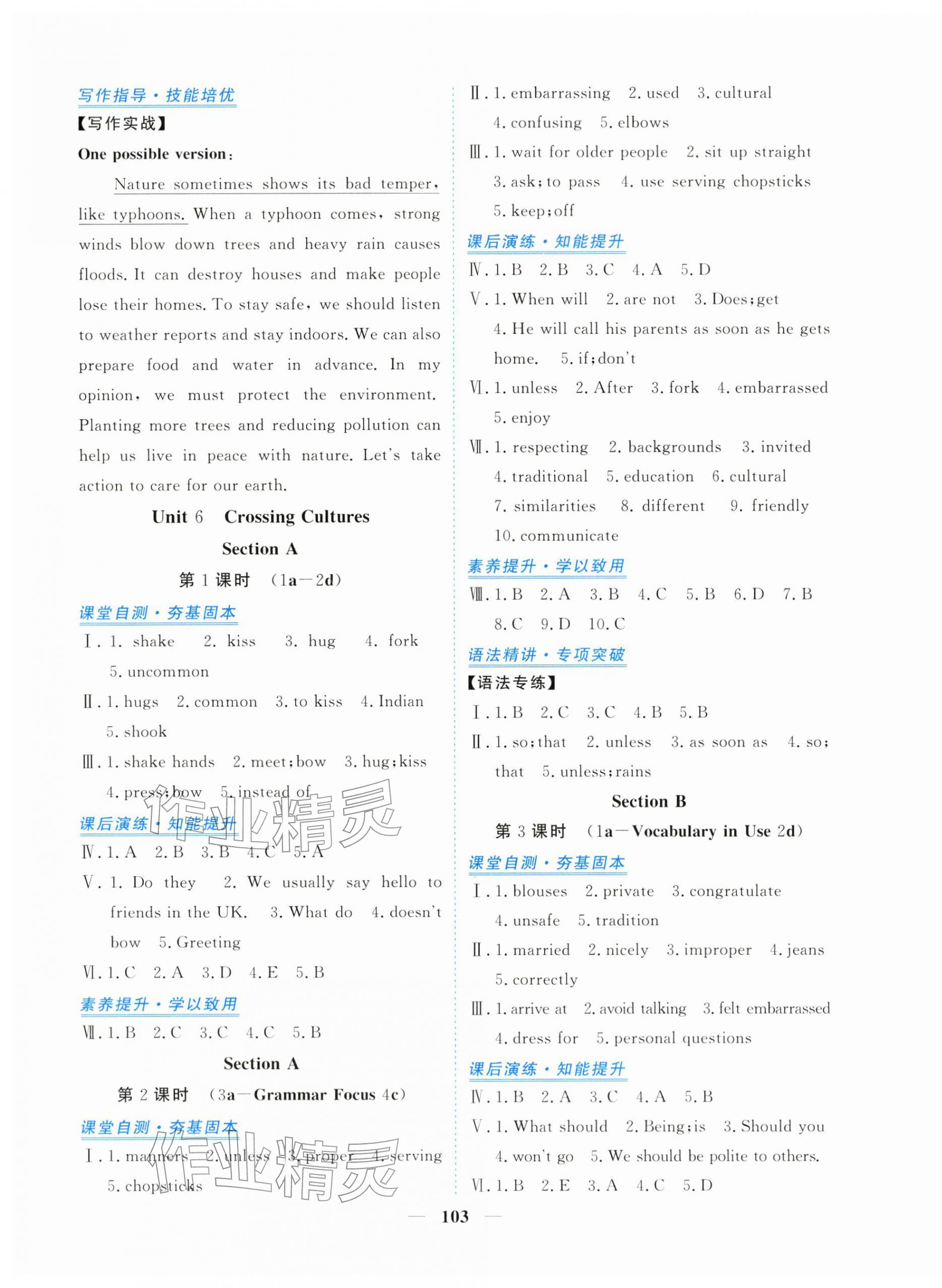 2026年新坐标同步练习八年级英语下册人教版青海专用&nbsp;第7页