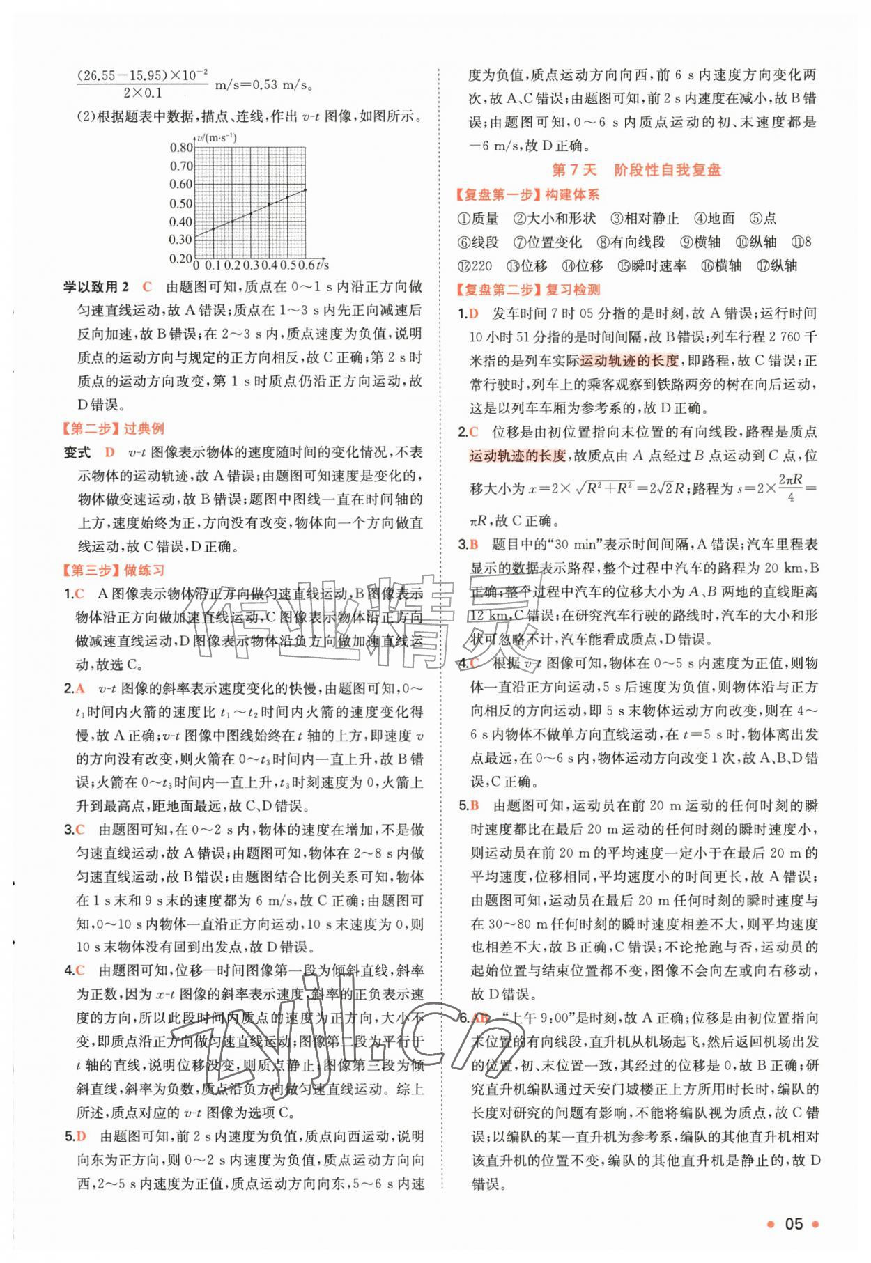 2026年一本预备新高一物理&nbsp;第5页