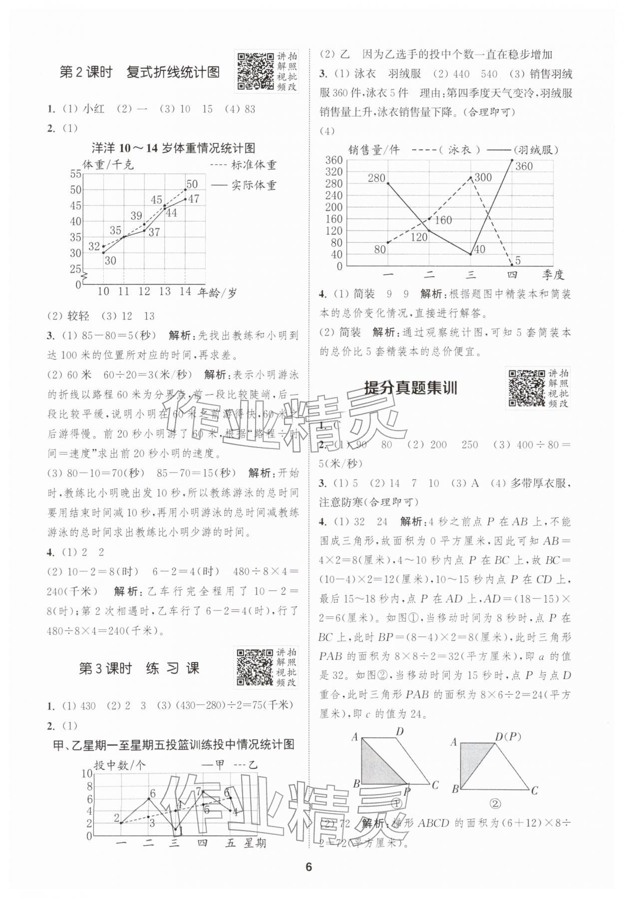 2026年拔尖特训五年级数学下册苏教版&nbsp;第8页