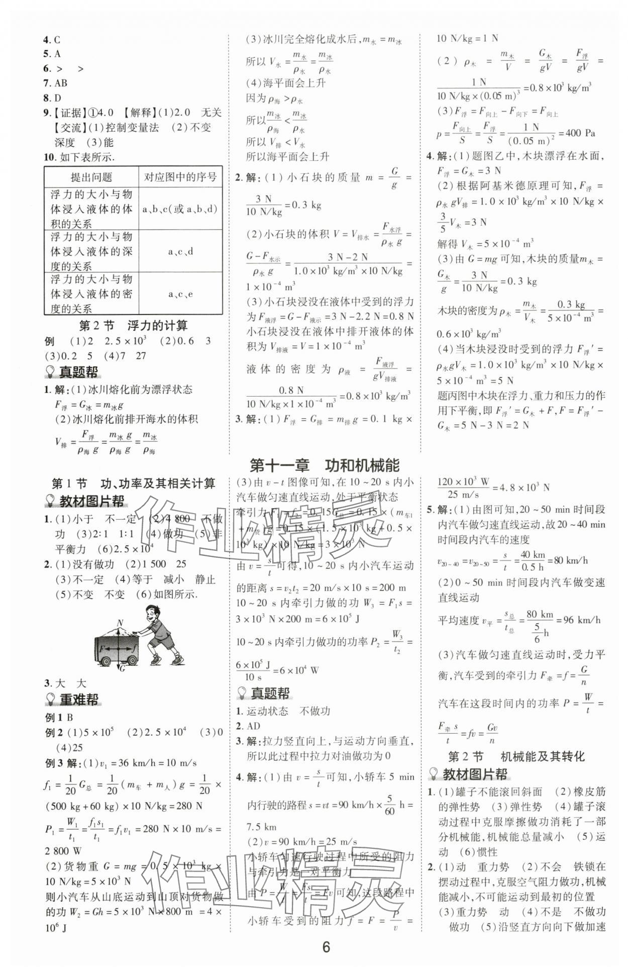 2024年江西中考帮物理&nbsp;第6页