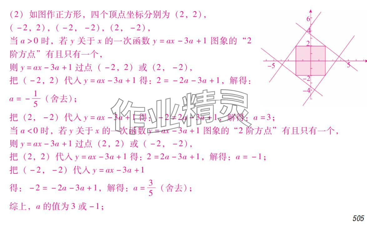 2024年激智数学中考&nbsp;参考答案第21页