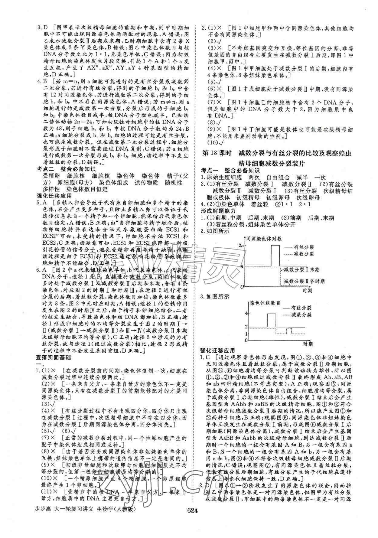2026年步步高大一轮复习讲义高中生物人教版&nbsp;第16页