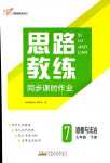 2024年思路教練同步課時作業(yè)七年級道德與法治下冊人教版