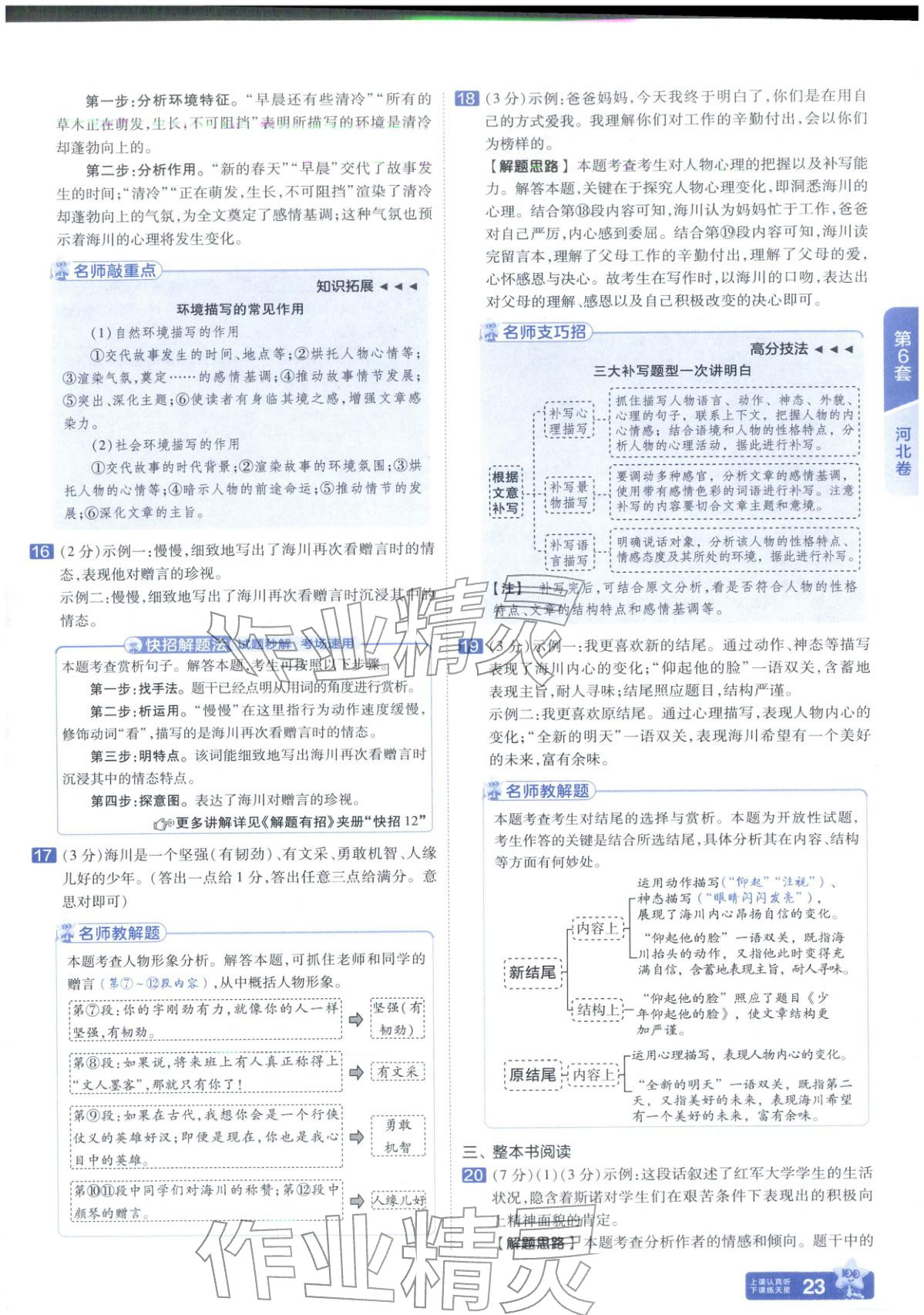 2026年金考卷中考45套汇编语文&nbsp;第23页