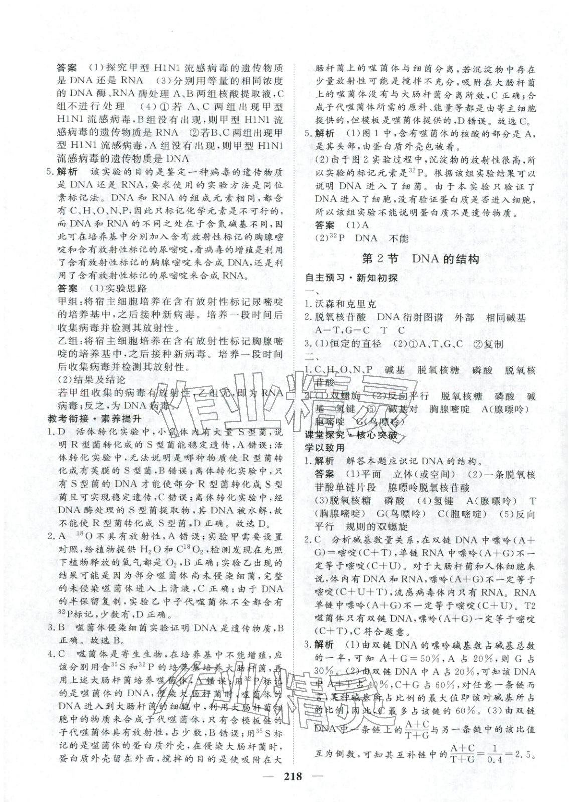 2025年维课金版高中生物必修第二册&nbsp;第13页