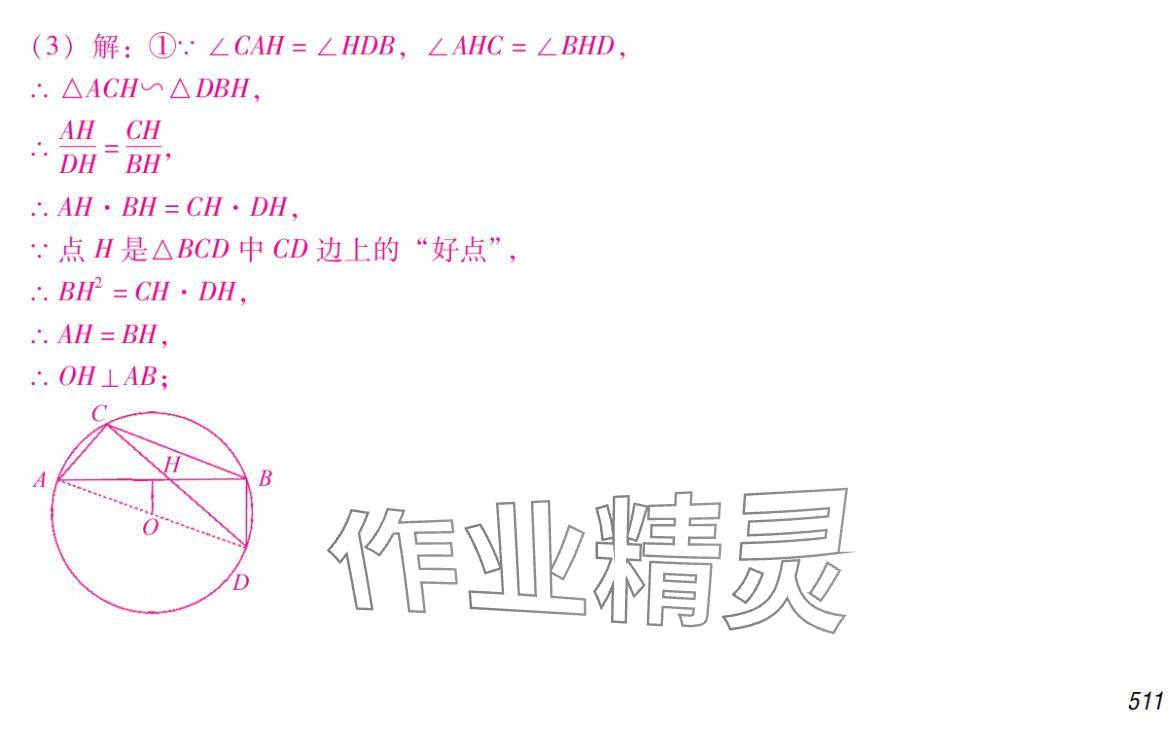 2024年激智数学中考&nbsp;参考答案第27页