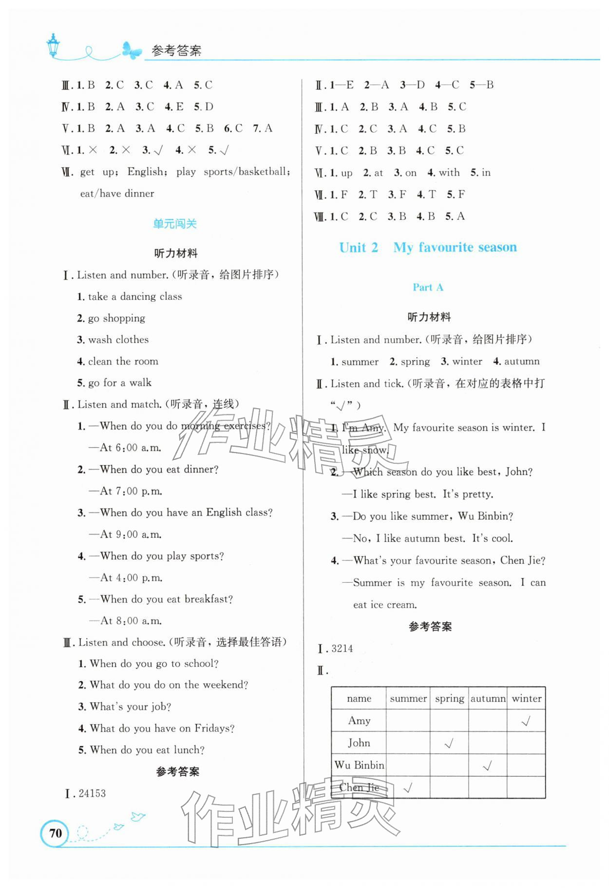 2026年同步测控优化设计五年级英语下册人教版精编版&nbsp;第2页