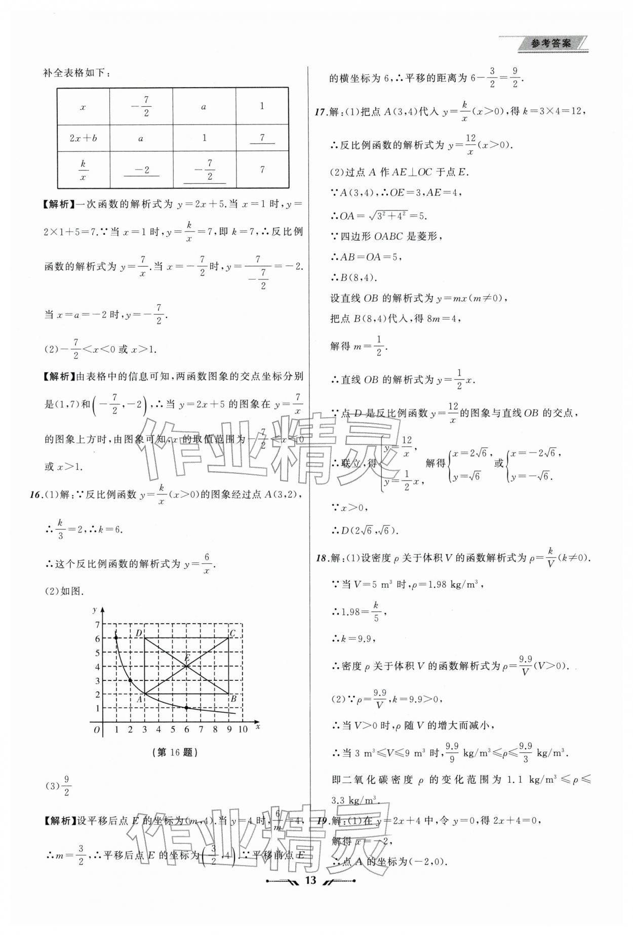 2026年中考全程复习训练数学&nbsp;第13页