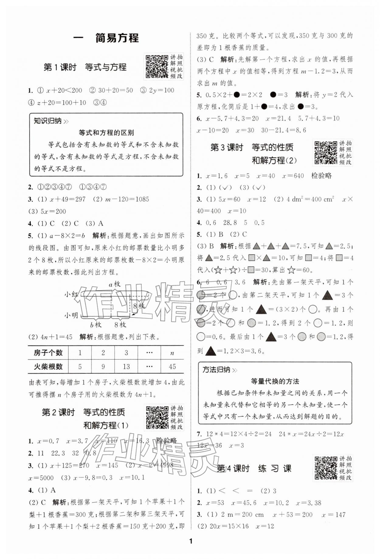 2026年拔尖特训五年级数学下册苏教版江苏专版&nbsp;第1页