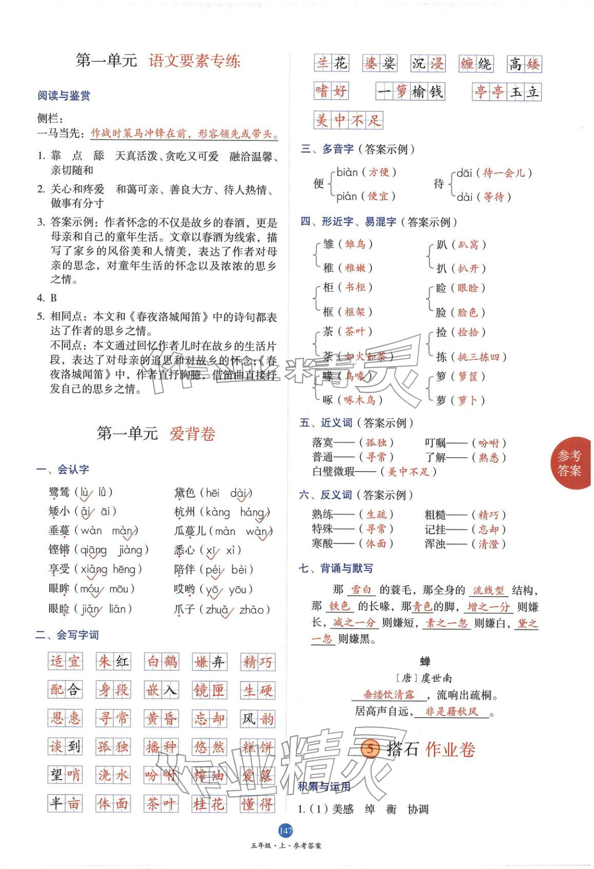 2025年小學(xué)生繪本課堂五年級語文上冊人教版&nbsp;第3頁