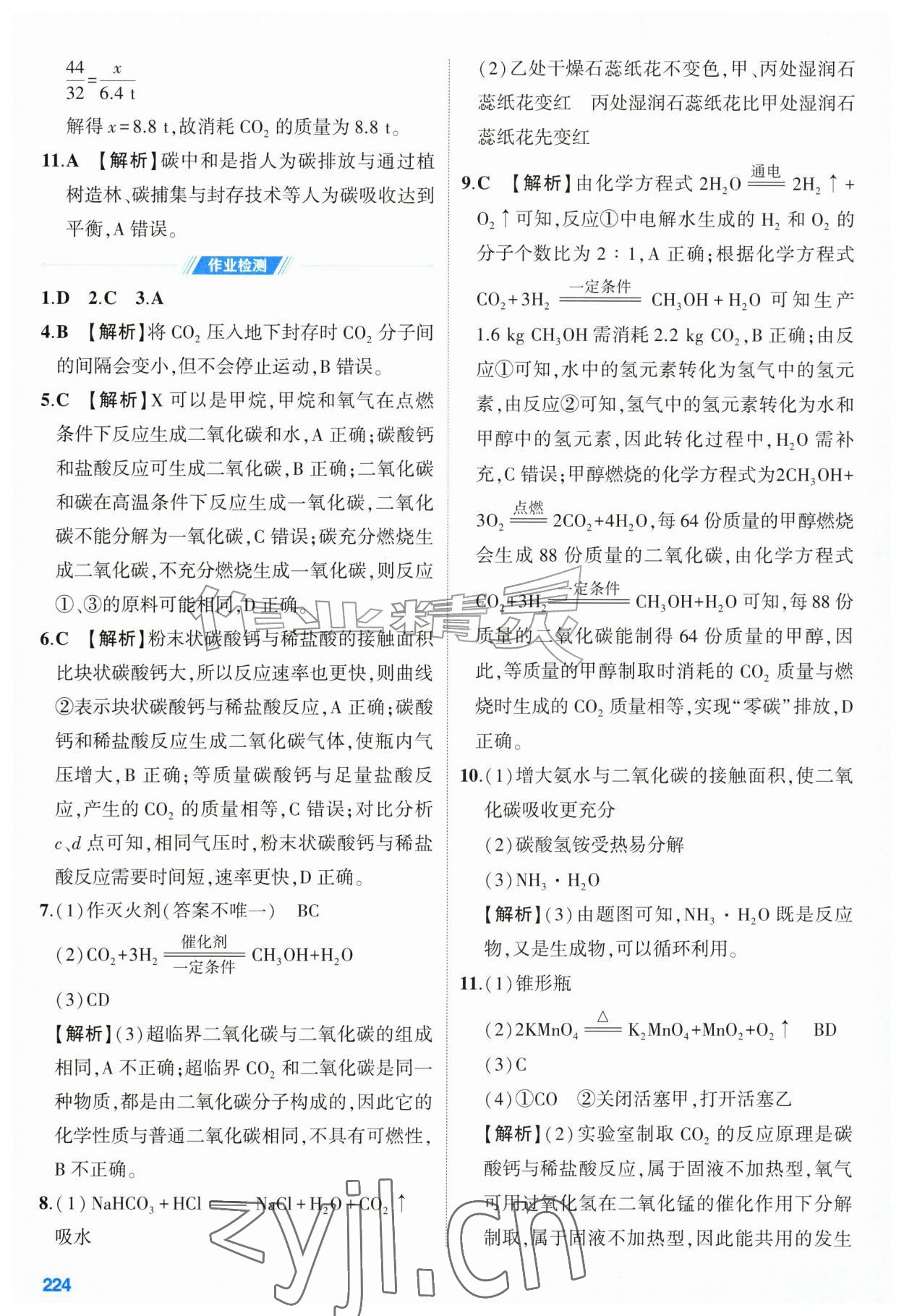 2026年初中总复习手册山东友谊出版社化学鲁教版&nbsp;第4页