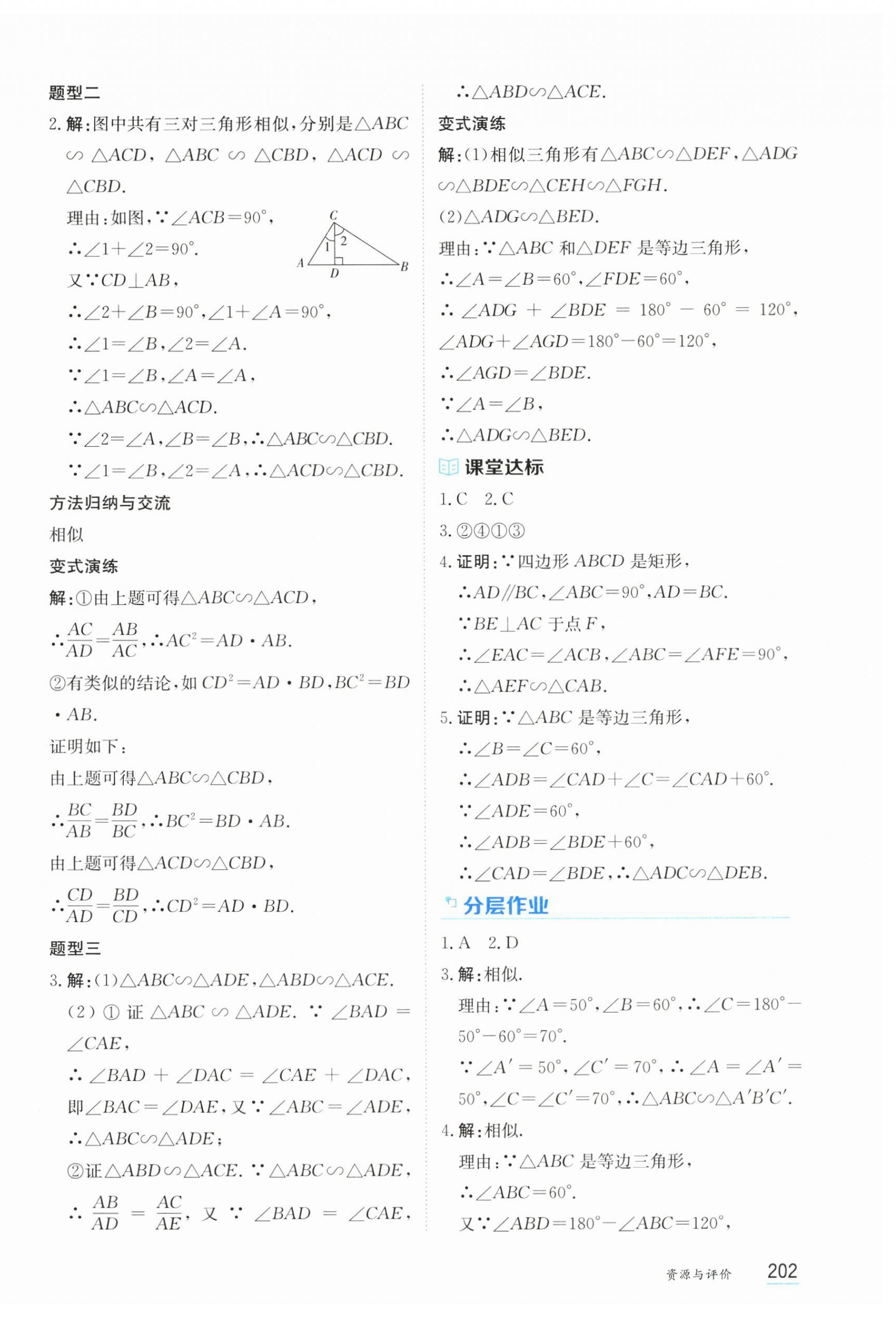 2026年资源与评价黑龙江教育出版社九年级数学下册人教版&nbsp;第12页