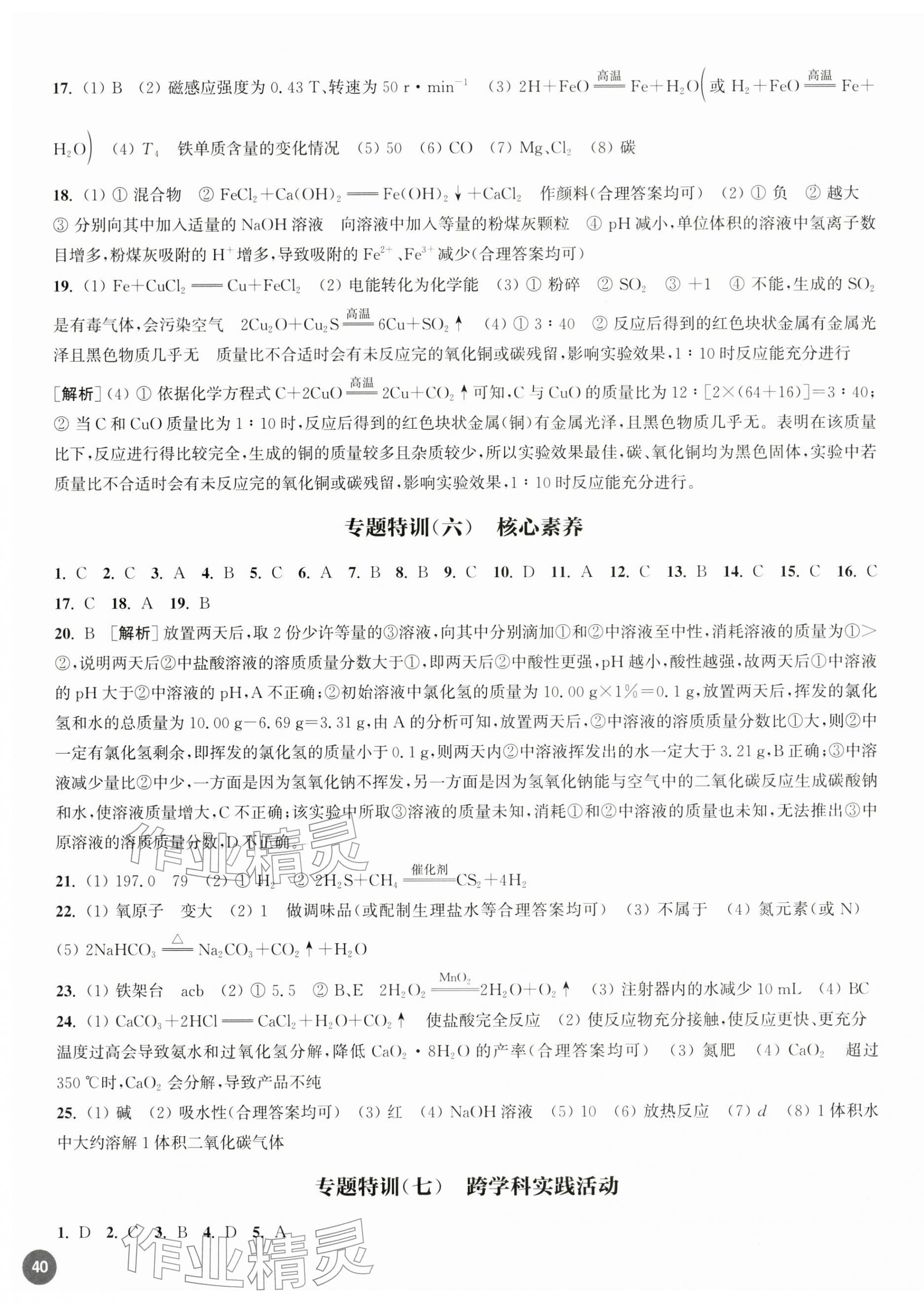 2026年通城学典决胜中考化学南通专用&nbsp;第4页