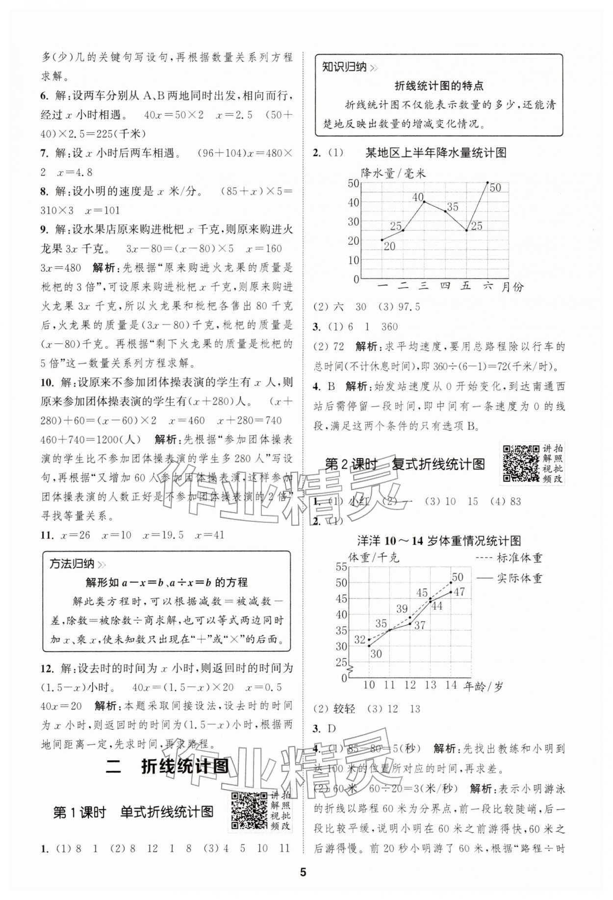 2026年拔尖特训五年级数学下册苏教版江苏专版&nbsp;第5页