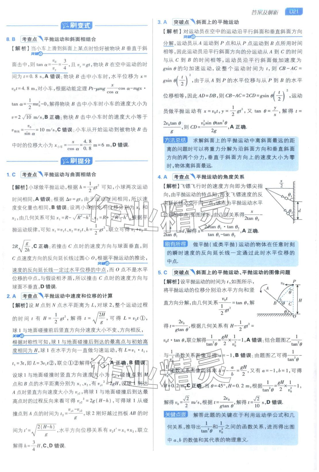2026年高考必刷小题物理江苏专版&nbsp;第21页