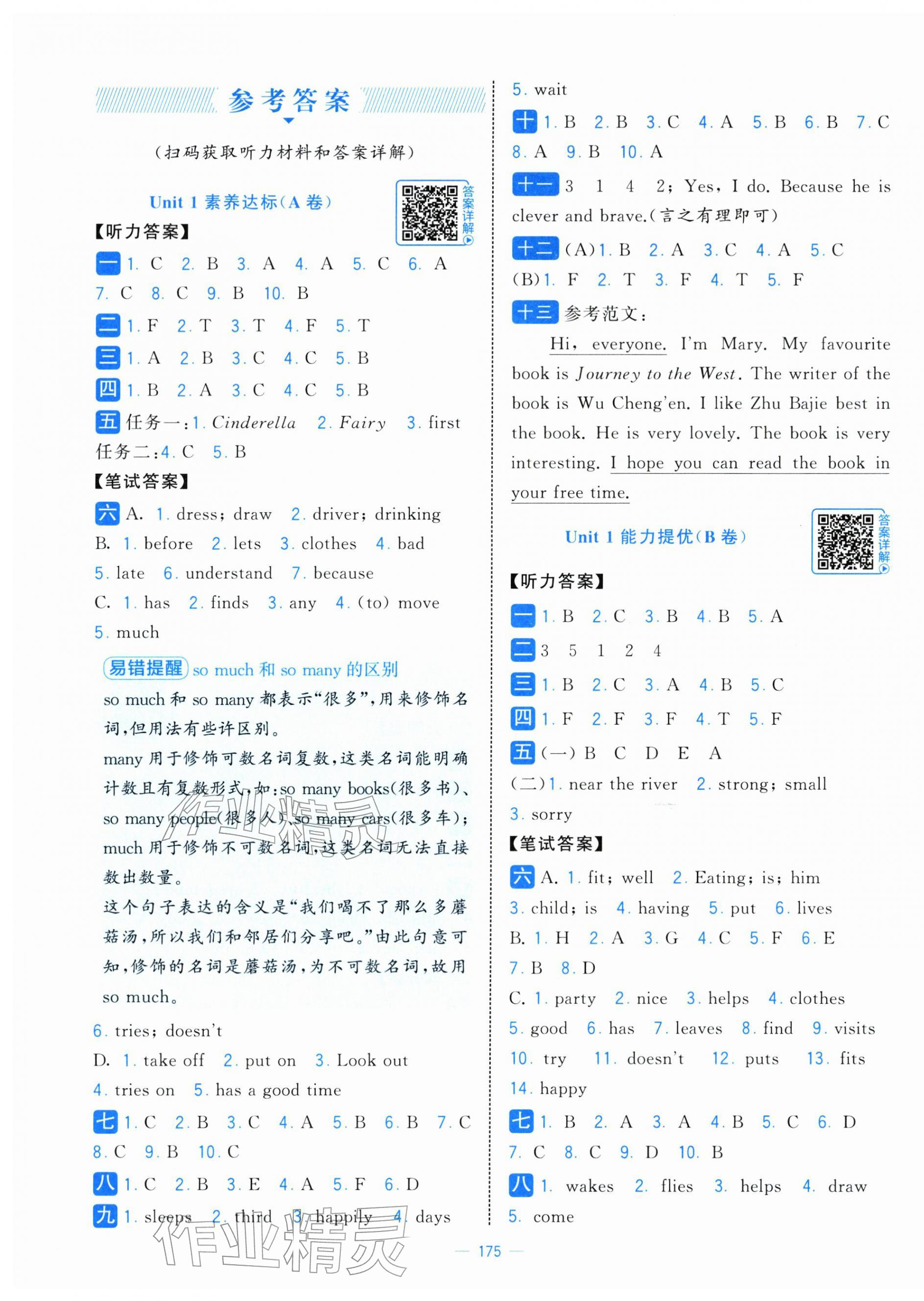 2026年学霸提优大试卷五年级英语下册译林版&nbsp;第1页