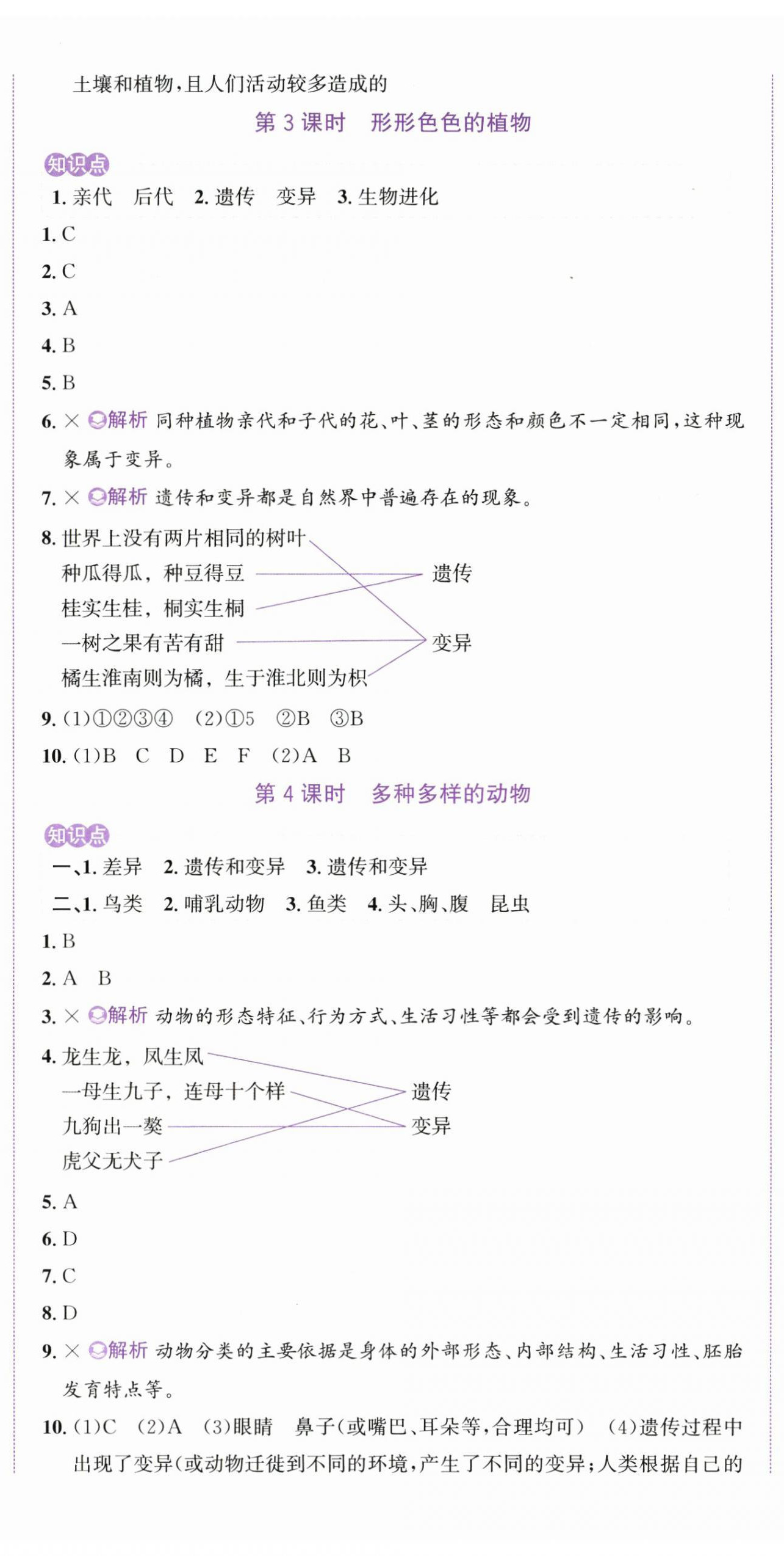 2026年奔跑吧少年六年级科学下册教科版&nbsp;第6页