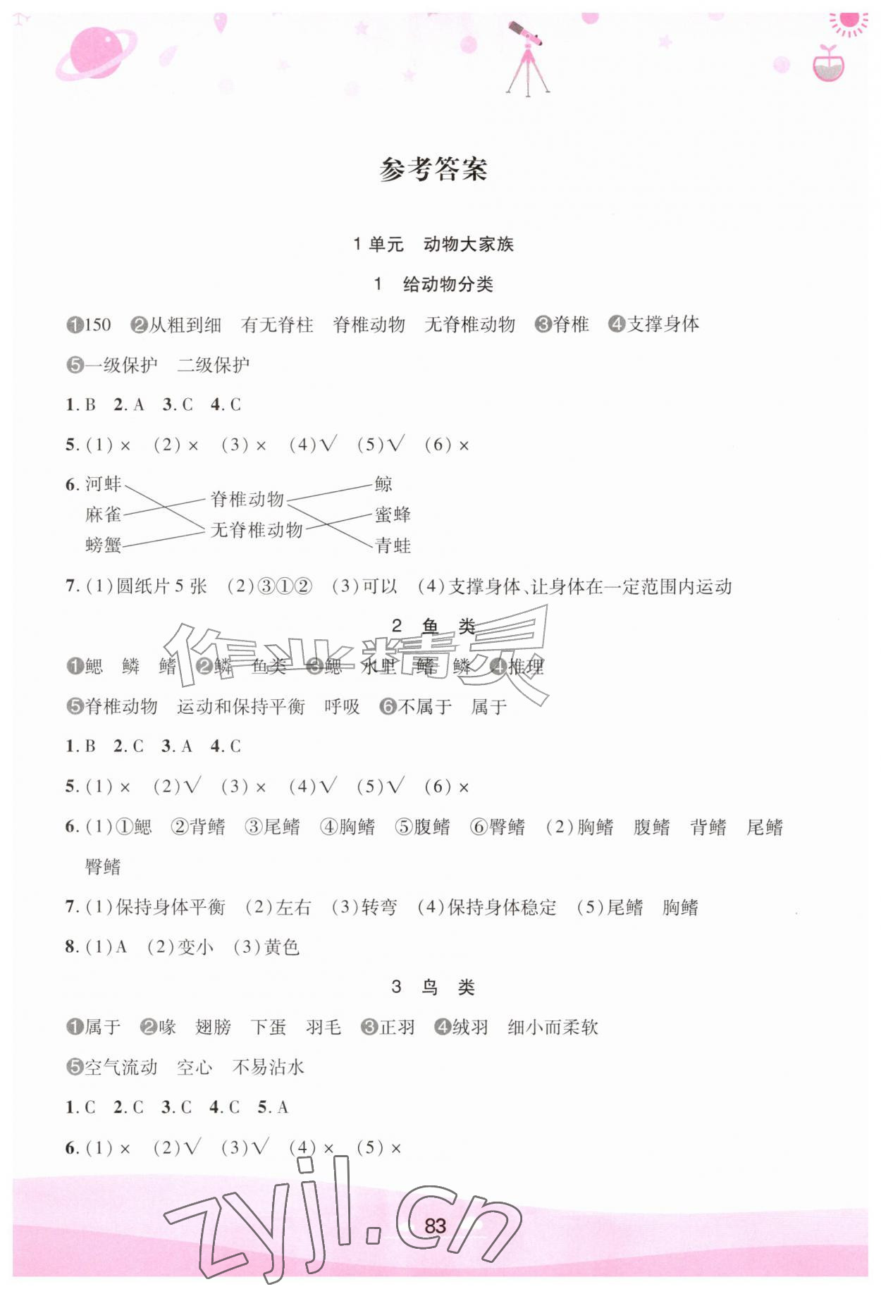 2026年同步素养进阶四年级科学上册苏教版&nbsp;第1页