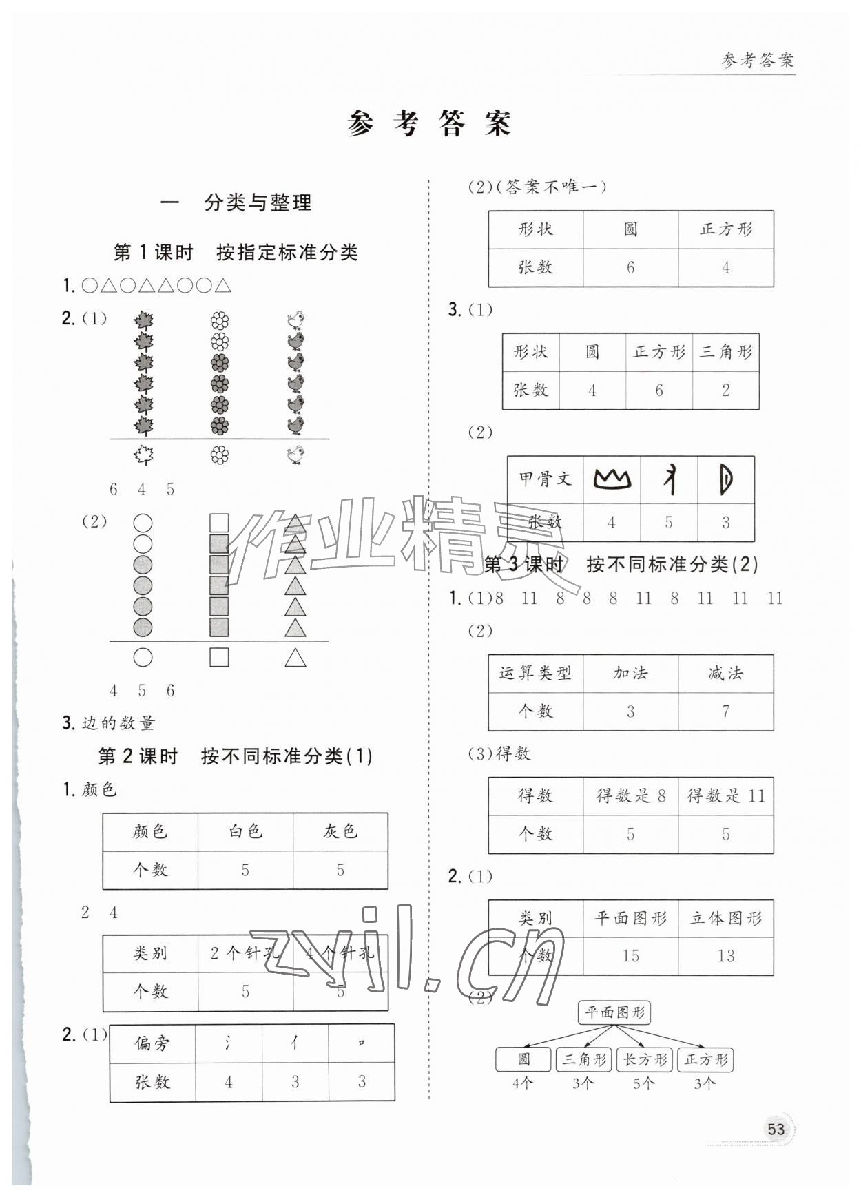 2026年同步检测课时练二年级数学上册人教版&nbsp;第1页