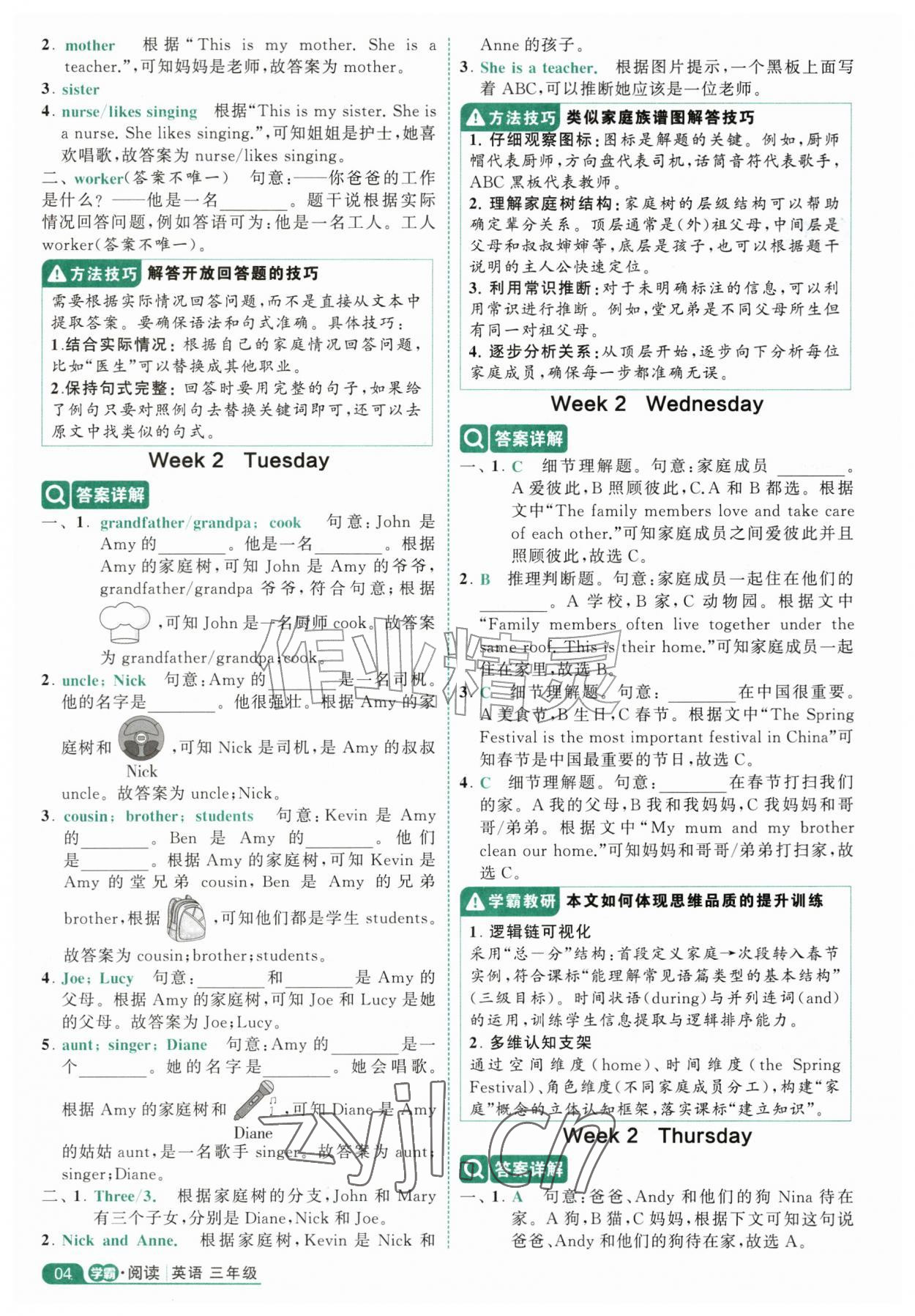 2026年5星阅读100篇三年级英语&nbsp;第4页