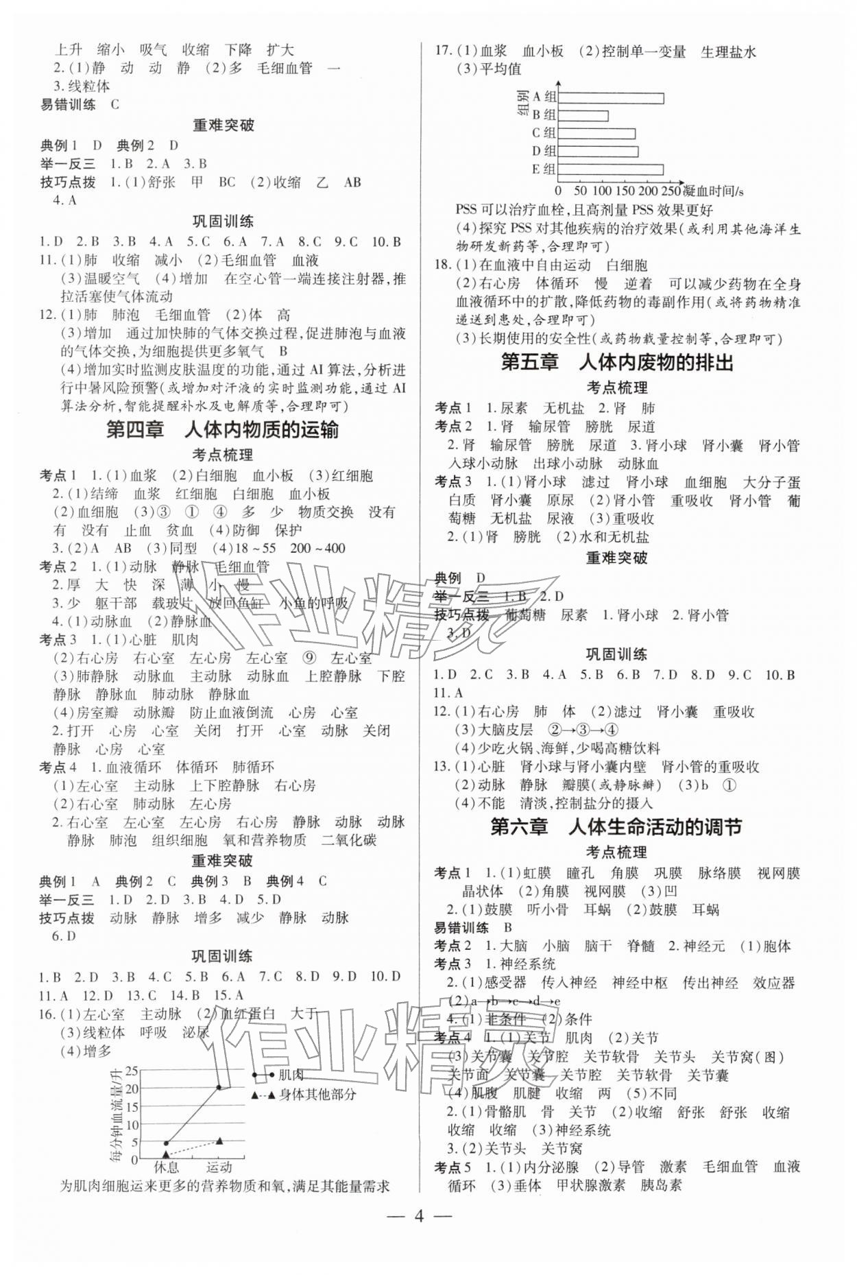 2026年领跑中考生物广东专版&nbsp;第4页