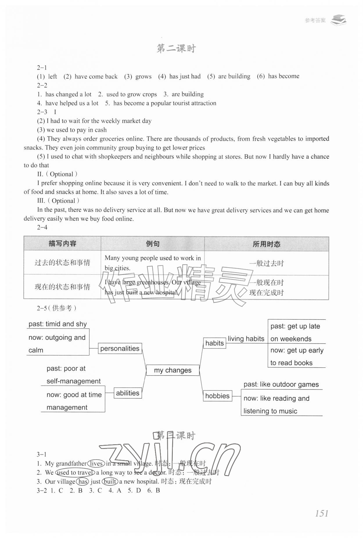 2026年英语作业上海教育出版社九年级上册人教版内蒙古专版&nbsp;参考答案第2页