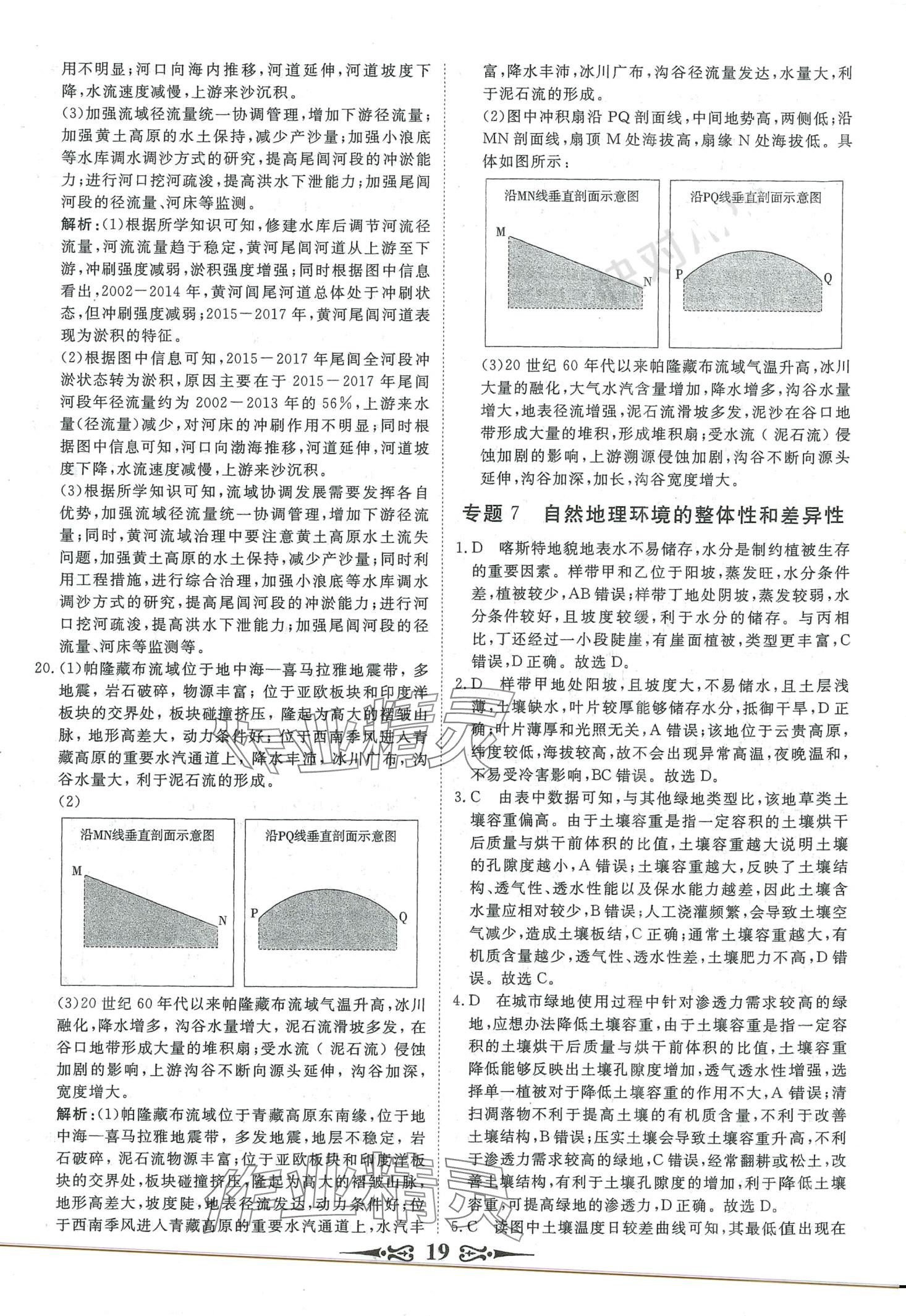 2024年168套优化重组高中地理&nbsp;第21页