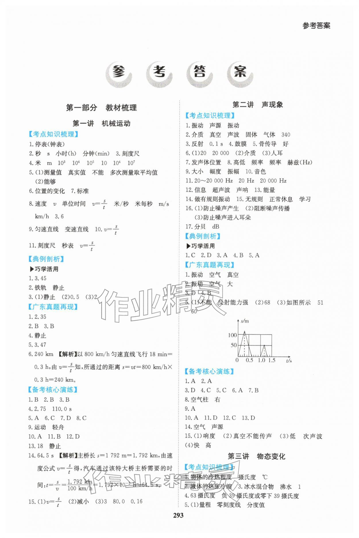 2026年中考总复习点金考案物理&nbsp;第1页