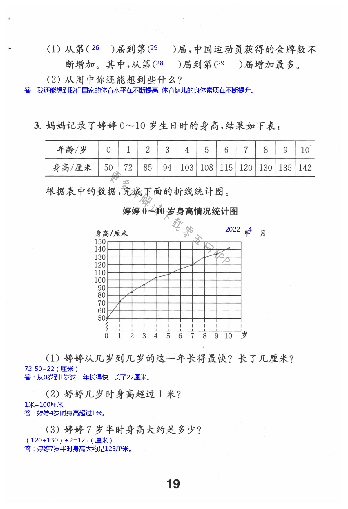 二 折线统计图 - 第19页