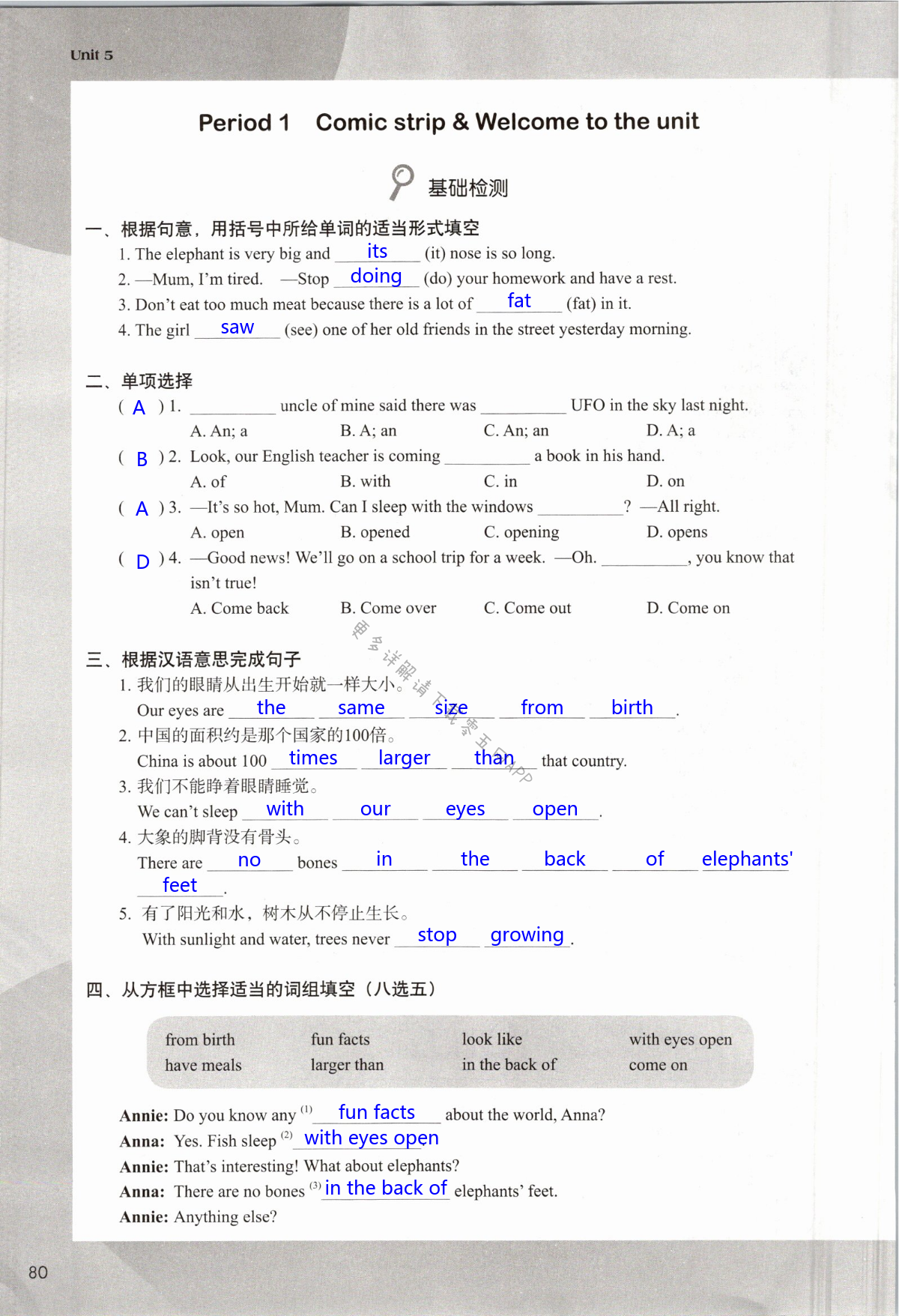 Unit 5 Amazing things - 第80页