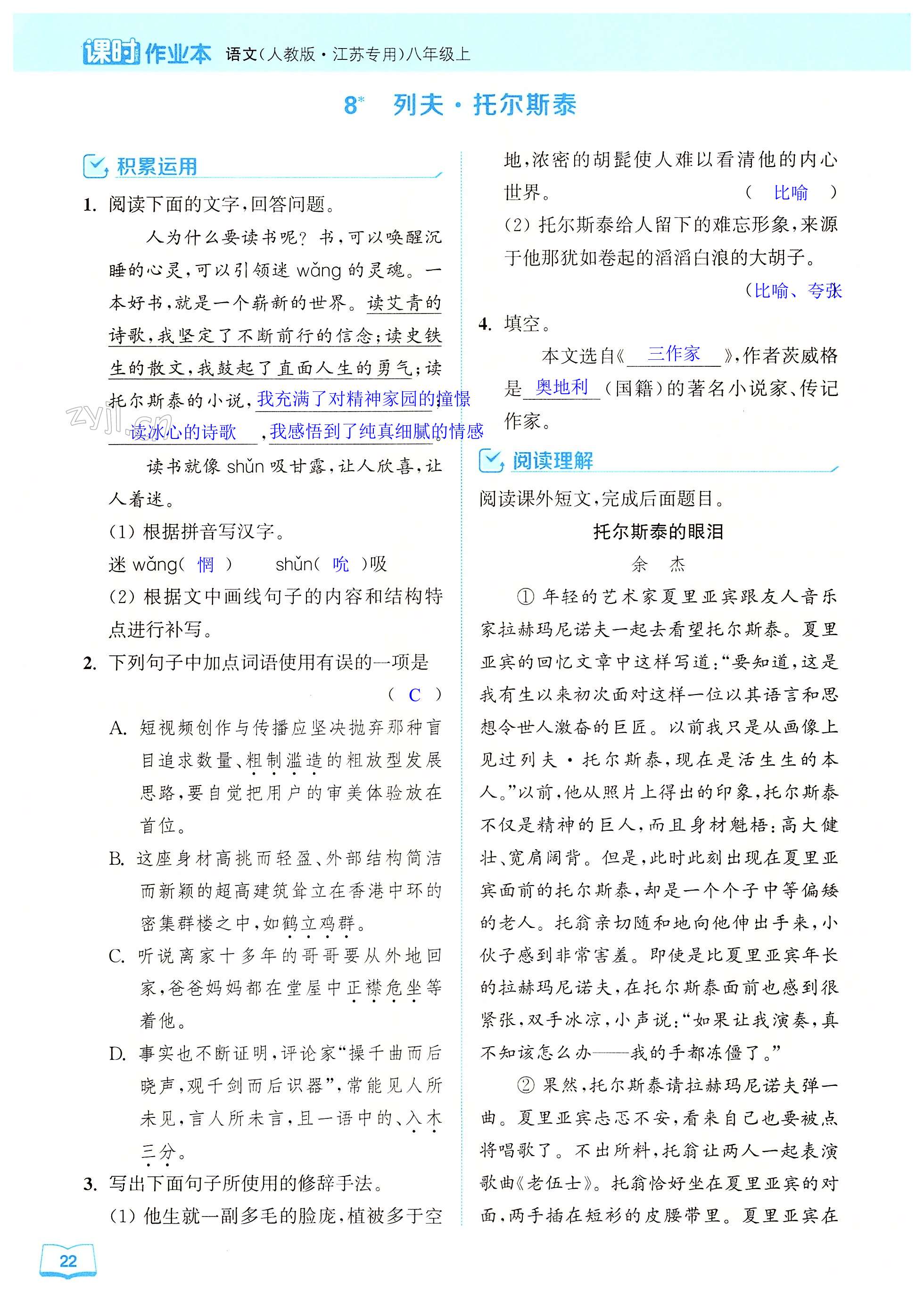 8 列夫·托尔斯泰 - 第22页