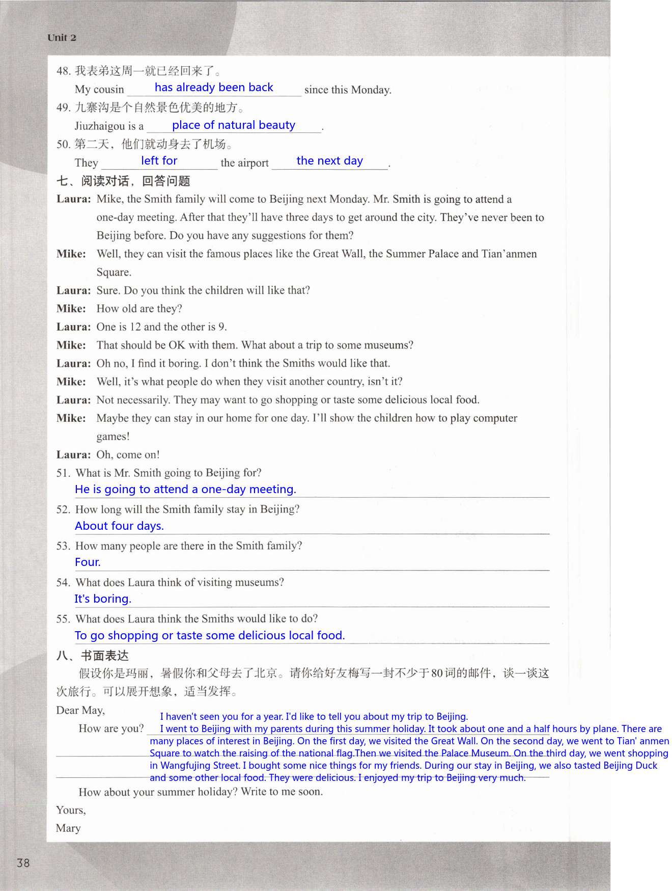 Unit 2 Travelling - 第38页