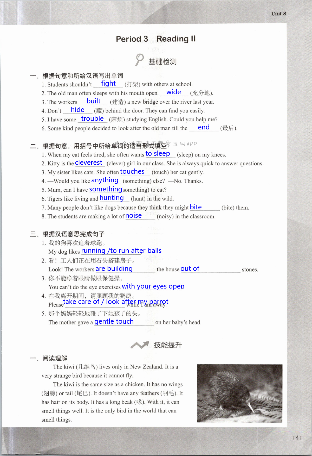 Unit 8 Pets - 第141页