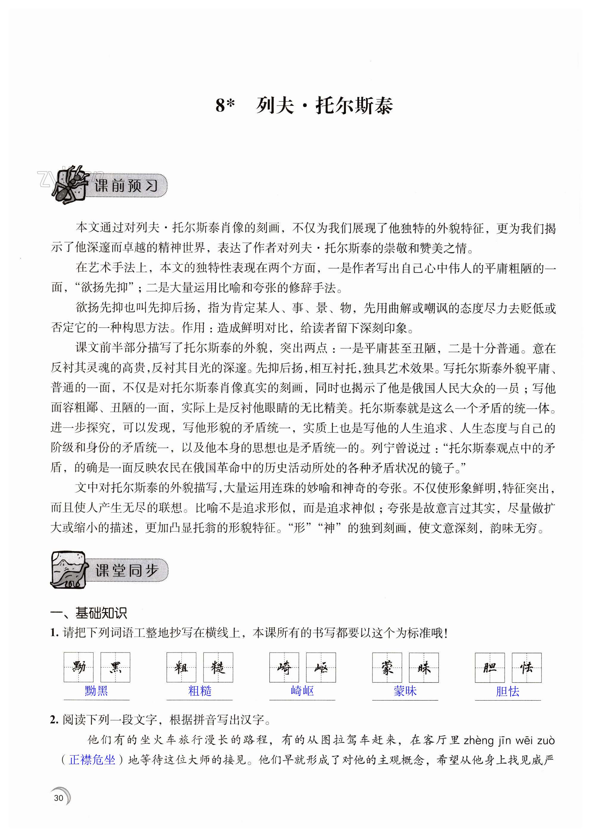 8 列夫•托尔斯泰 - 第30页