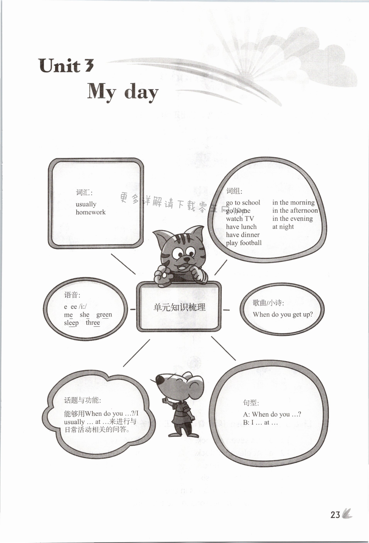 Unit 3 My day - 第23页
