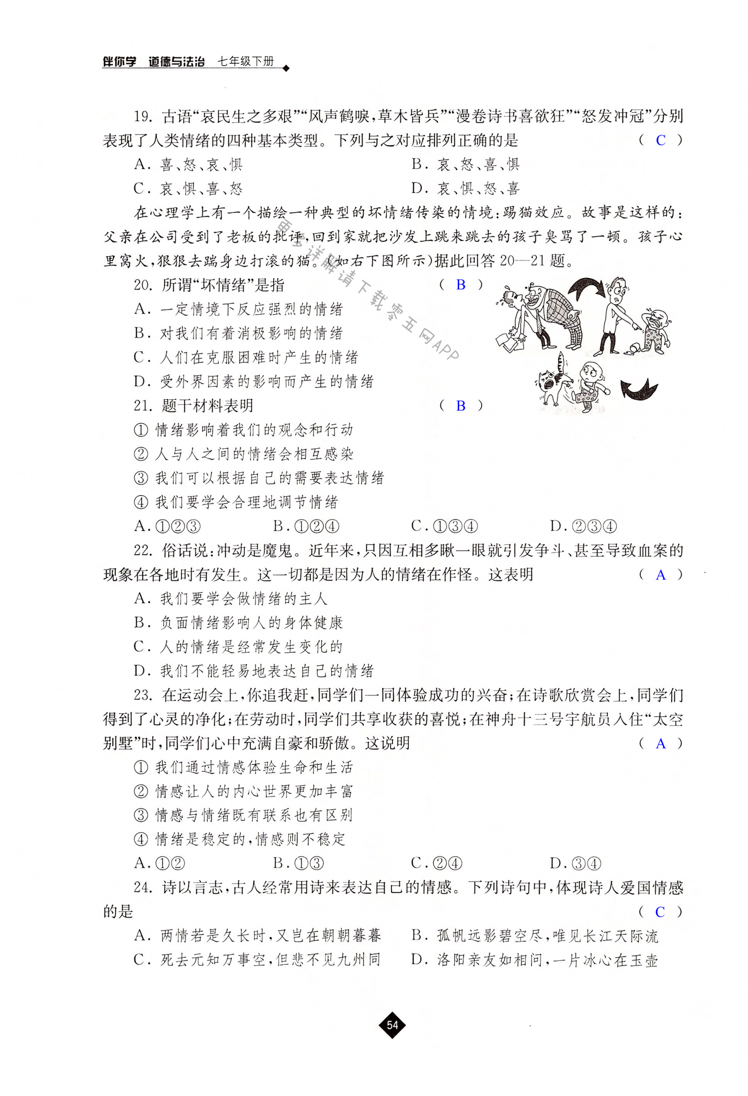 期中综合练习 - 第54页