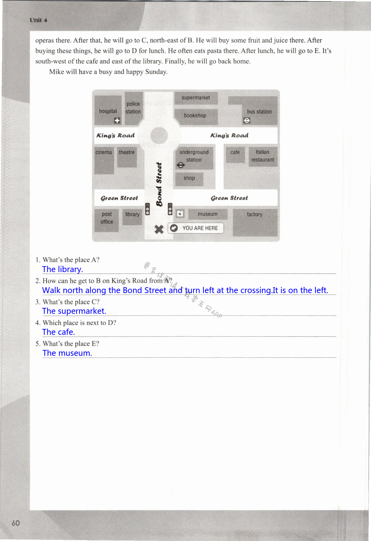 Unit 4 Finding your way - 第60页