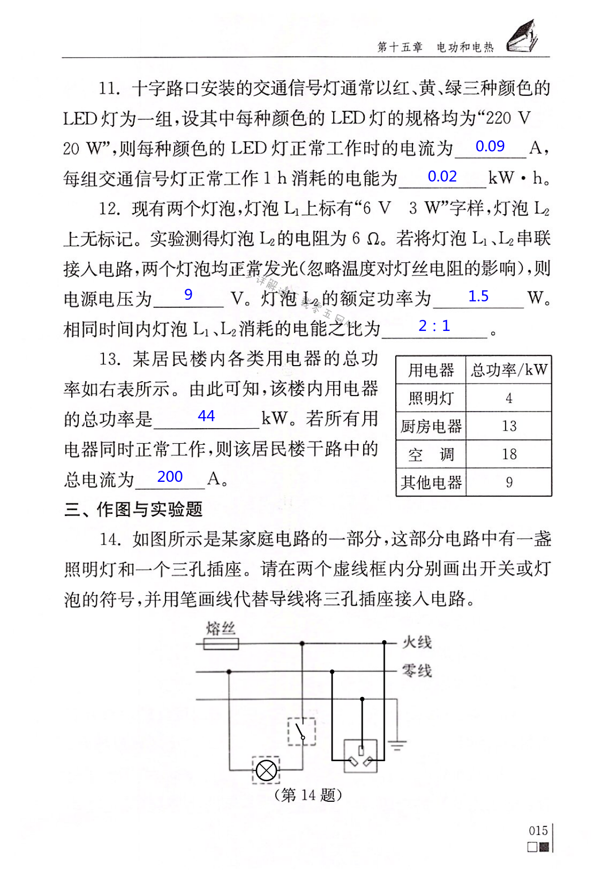 第十五章 电功与电热 - 第15页