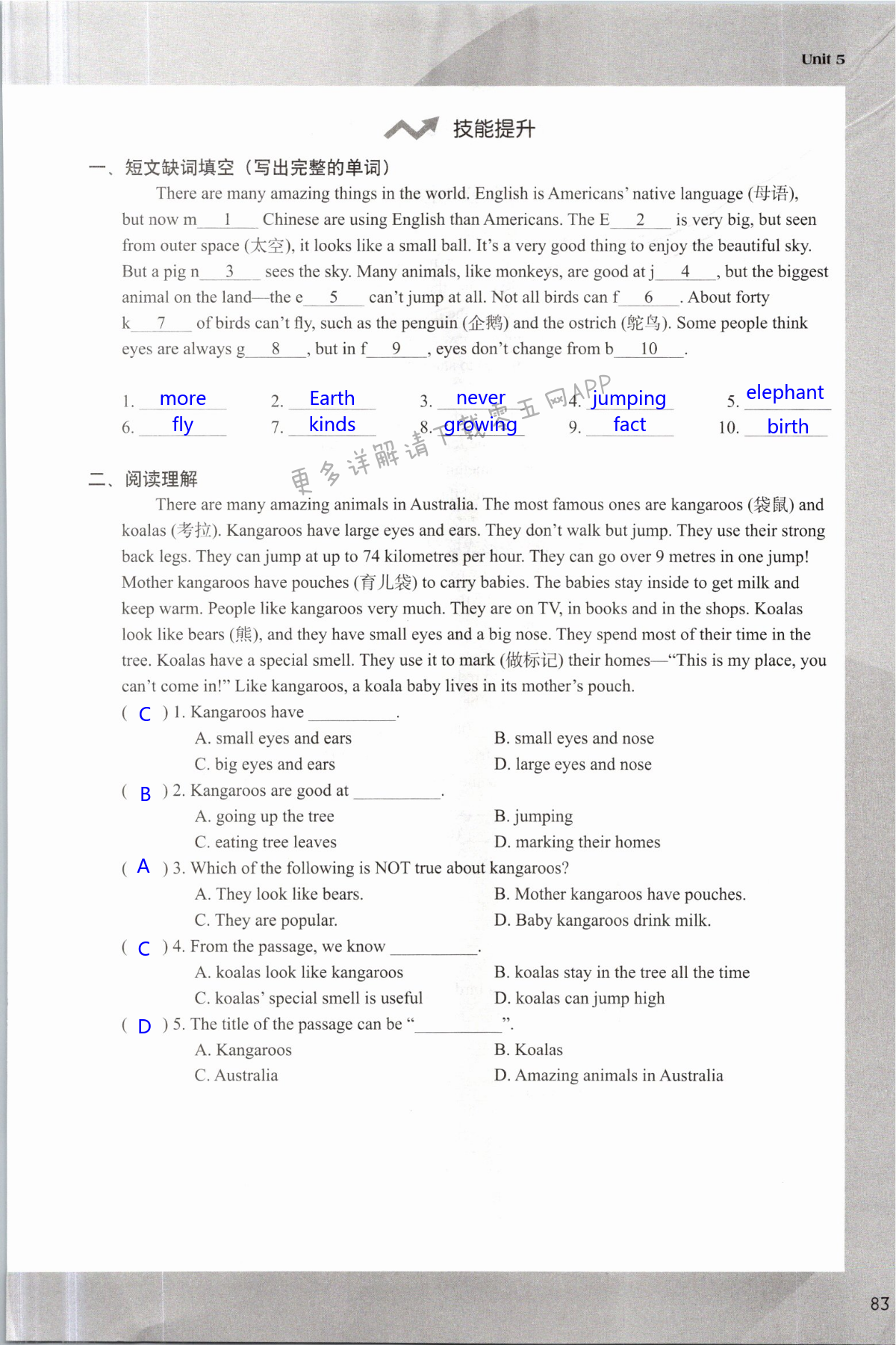 Unit 5 Amazing things - 第83页