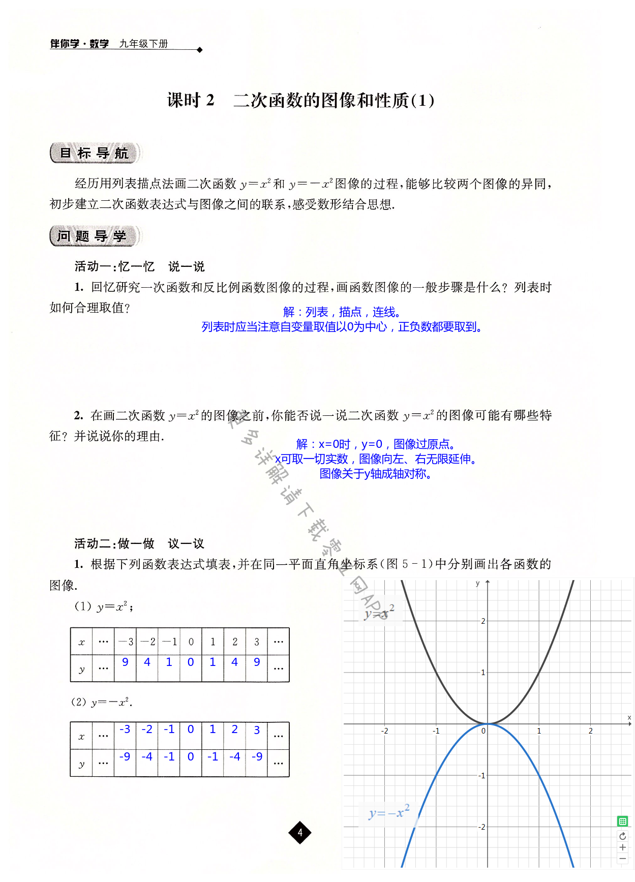 第5章  二次函数 - 第4页